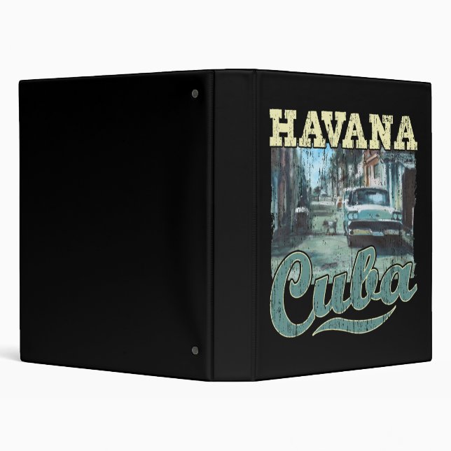 Classeur Havana Cuba Graffiti Street Art - Love Habana (Arrière-plan)