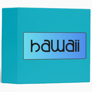 Classeur Hawaï à 3 cernes