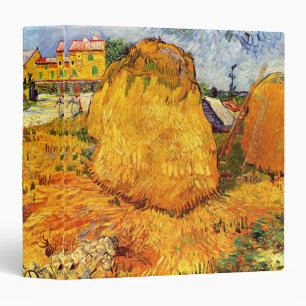 Classeur Haystacks en Provence par Vincent van Gogh