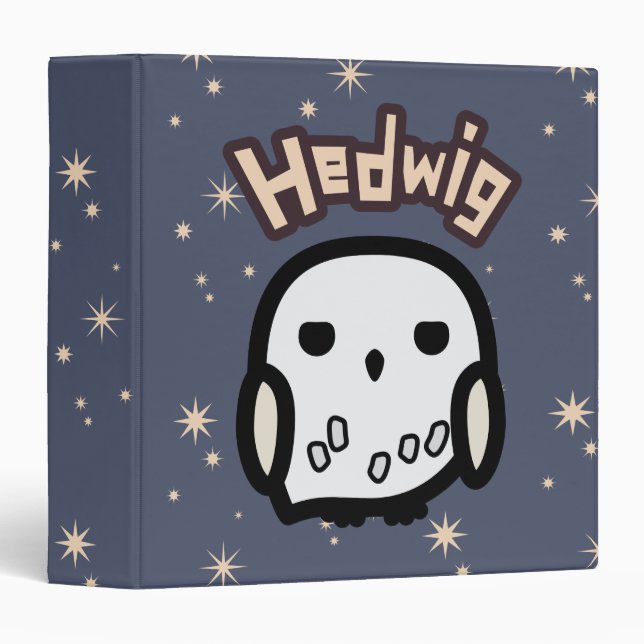Classeur Hedwige Character (Devant/Côté)