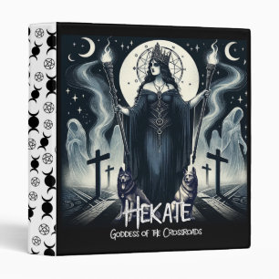 Classeur Hekate déesse de la croisée des chemins Spellbook 