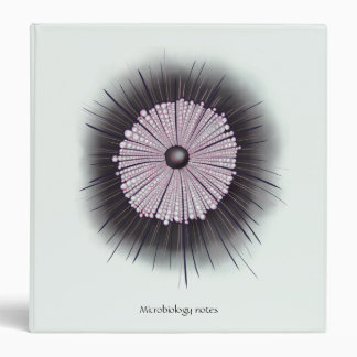 Classeur Heliozoa Microbiologie Geek Art numérique texte pe