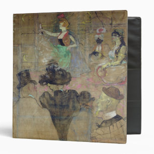 Classeur Henri De Toulouse-Lautrec dansant au fard à
