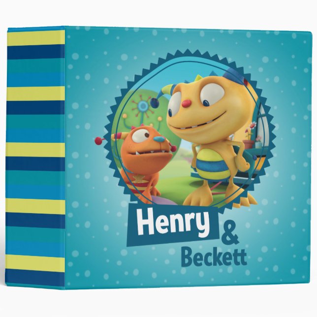 Classeur Henry et Beckett (Devant/Côté)