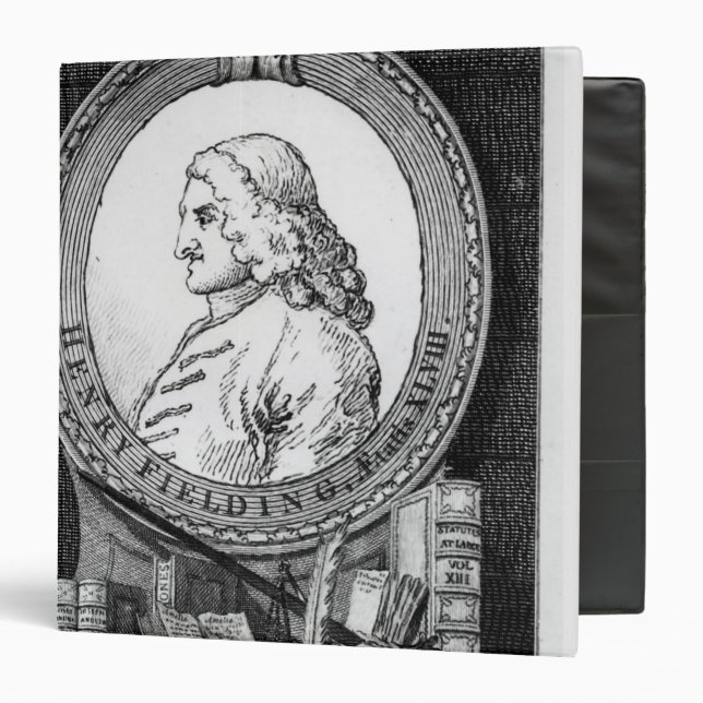 Classeur Henry Fielding à l'âge de quarante-huit (Devant/Intérieur)