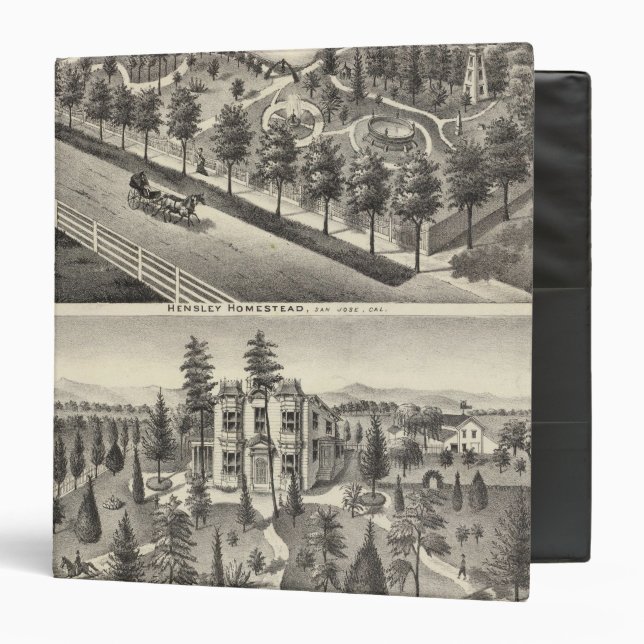 Classeur Hensley, Beans (Devant/Intérieur)