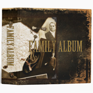 Classeur Héritages vintages et album de famille de