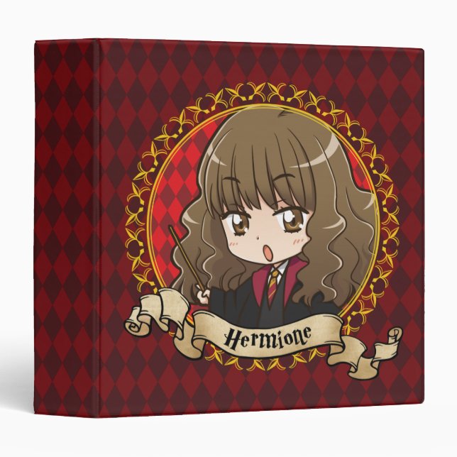 Classeur Hermione Granger (Devant/Côté)