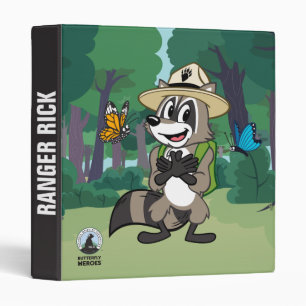 Classeur Héros de papillon de Rick de garde forestière -
