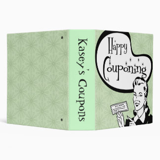 Classeur heureux de Couponing