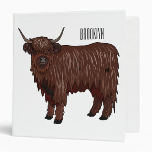 Classeur Highland cow