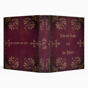 Classeur Histoire d'amour personnalisée - look antique Clas