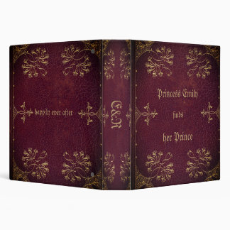 Classeur Histoire d'amour personnalisée - look antique Clas