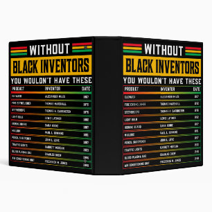Classeur Histoire des inventeurs noirs oubliés Histoire des