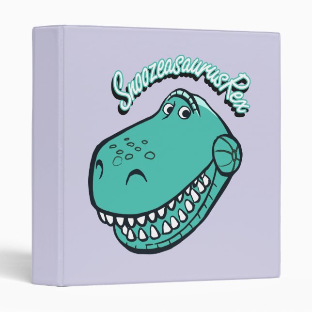 Classeur Histoire du jouet | Snoozeasaurus Rex (Devant/Côté)