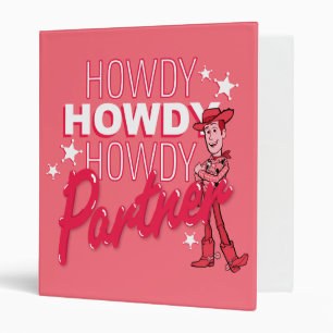 Classeur Histoire du jouet   Woody "Howdy Howdy Howdy Partn