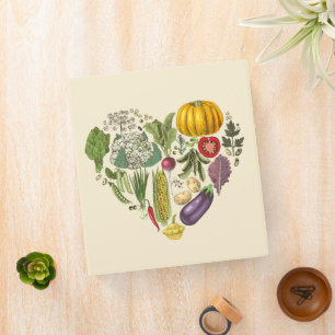 Classeur Hobby Garden Végétation Coeur croissant