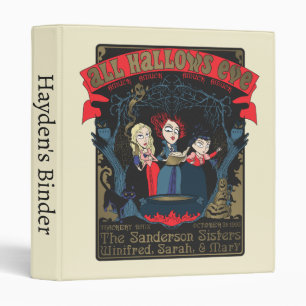 Classeur Hocus Pocus All Hallows’ Eve Enchantant