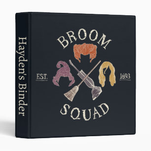 Classeur Hocus Pocus Broom Squad Est. 1693
