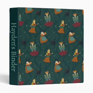 Classeur Hocus Pocus Sanderson Motif forestier