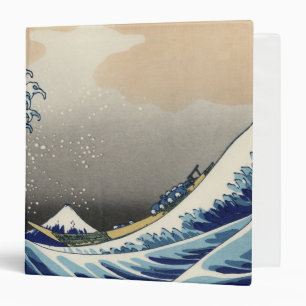 Classeur Hokusai la grande vague outre de Kanagawa