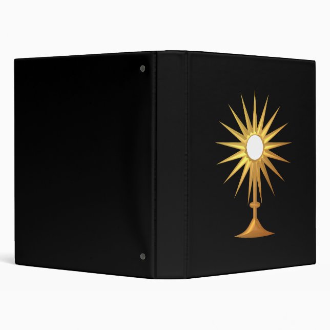 Classeur Holy Eucharist en Monstrance dorée (Arrière-plan)