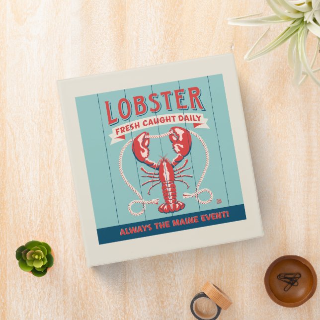 Classeur Homard frais pris tous les jours | Maine (In Situ)