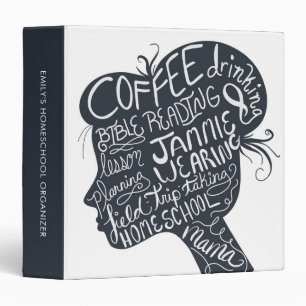 Classeur Homeschool Mama Organisateur personnalisé