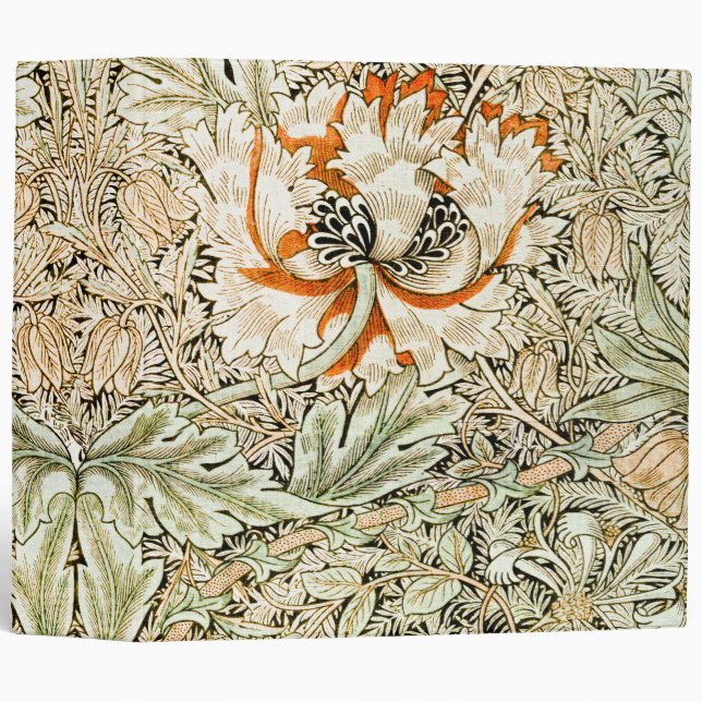 Classeur Honeysuckle, William Morris (Devant/Côté)