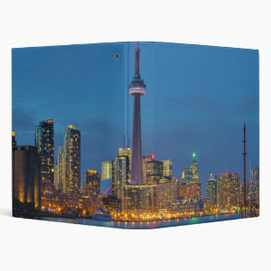 Classeur Horizon de Toronto Ontario Canada la nuit