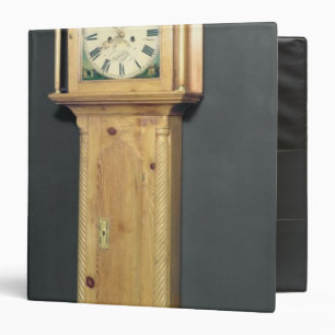 Classeur horloge de Long-coque, avec la peinture d'émail