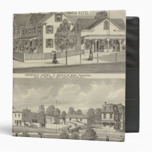 Classeur Hôtel Germania, Long Branch et Hughes Brothers