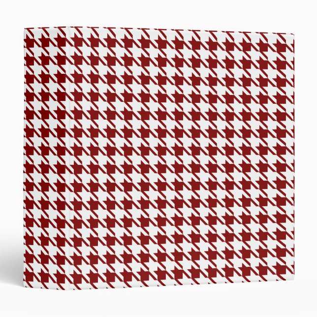 Classeur Houndstooth (Devant/Côté)