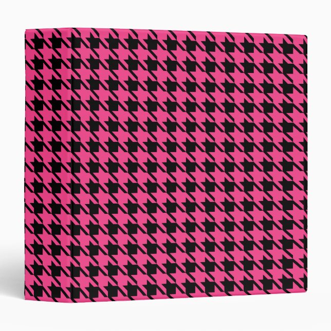 Classeur Houndstooth (Devant/Côté)