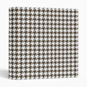 Classeur Houndstooth de Brown Combination par Shirley Taylo