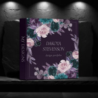 Humeur Bohème | Marque Violet Aubergine Foncé Turq