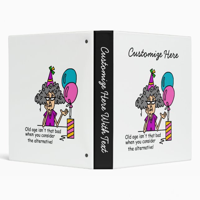 Classeur Humour alternatif d'anniversaire (Arrière-plan)