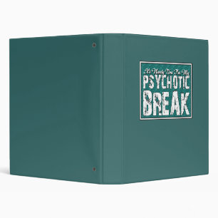 Classeur Humour de santé psychotique et mentale