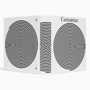 Classeur Hypnose ronde Spirale Thunder_Cove