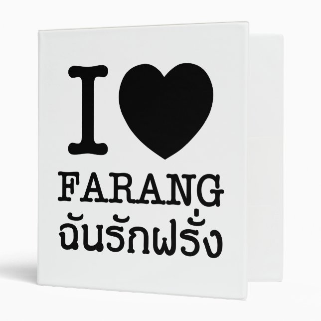Classeur I Black Heart (Amour) Farang (Devant/intérieur)