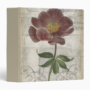 Classeur I floral français
