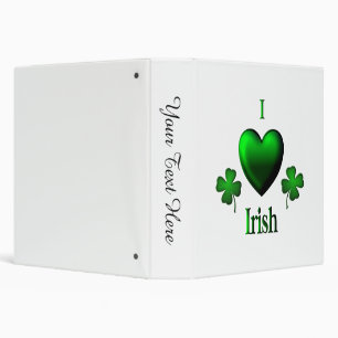 Classeur I Heart Irish