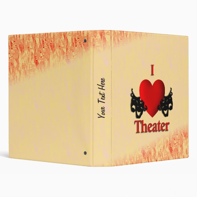 Classeur I Heart Theatre (Arrière-plan)
