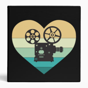 Classeur I Love Cinema Retro Projecteur de film