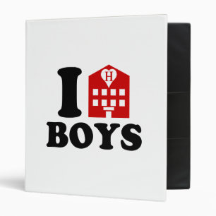 Classeur I Love Hotel Boys