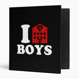 Classeur I Love Hotel Boys