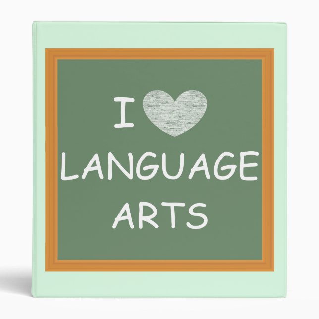 Classeur I Love Language Arts (Devant)