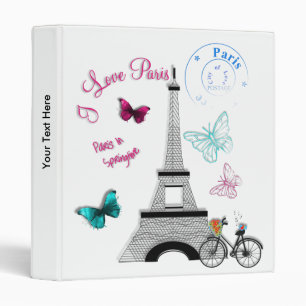 Classeur I Love Paris In Springtime