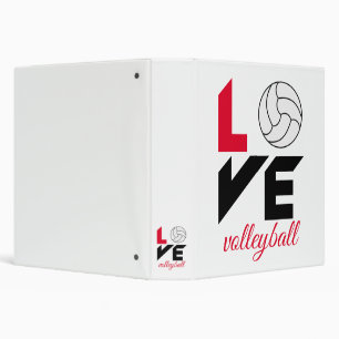 Classeur I Love volleyball