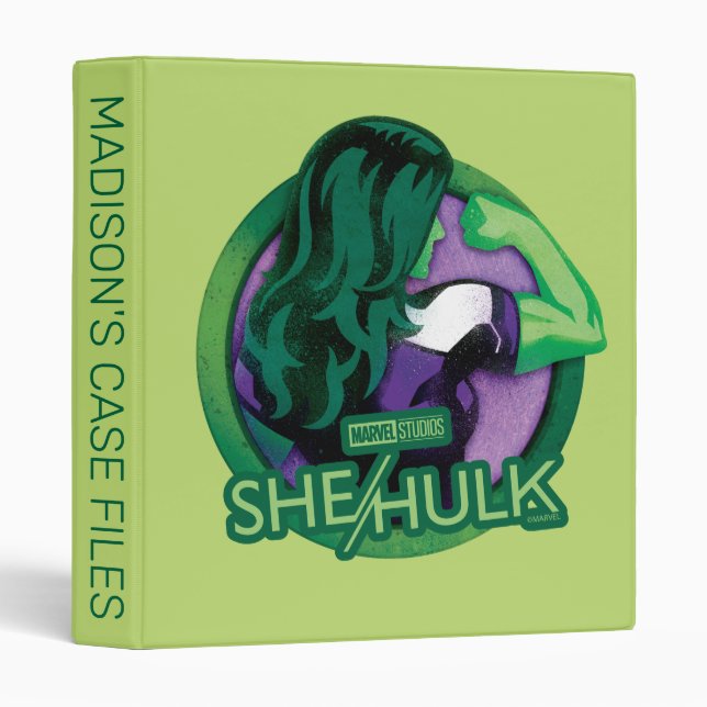 Classeur Icône She-Hulk (Devant/Côté)